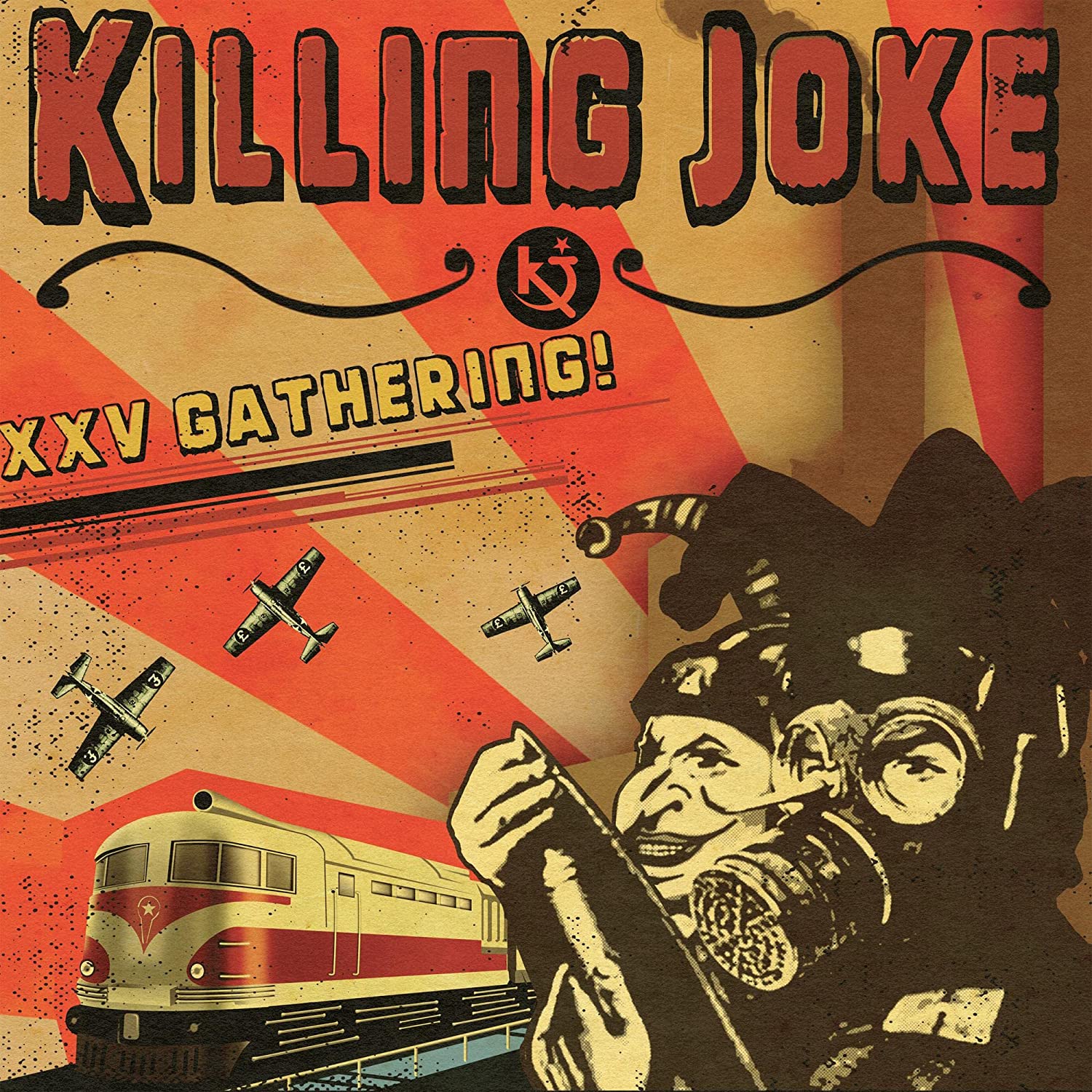 KILLING JOKE - XXV GATHERING orange & yellow vinyl LP2