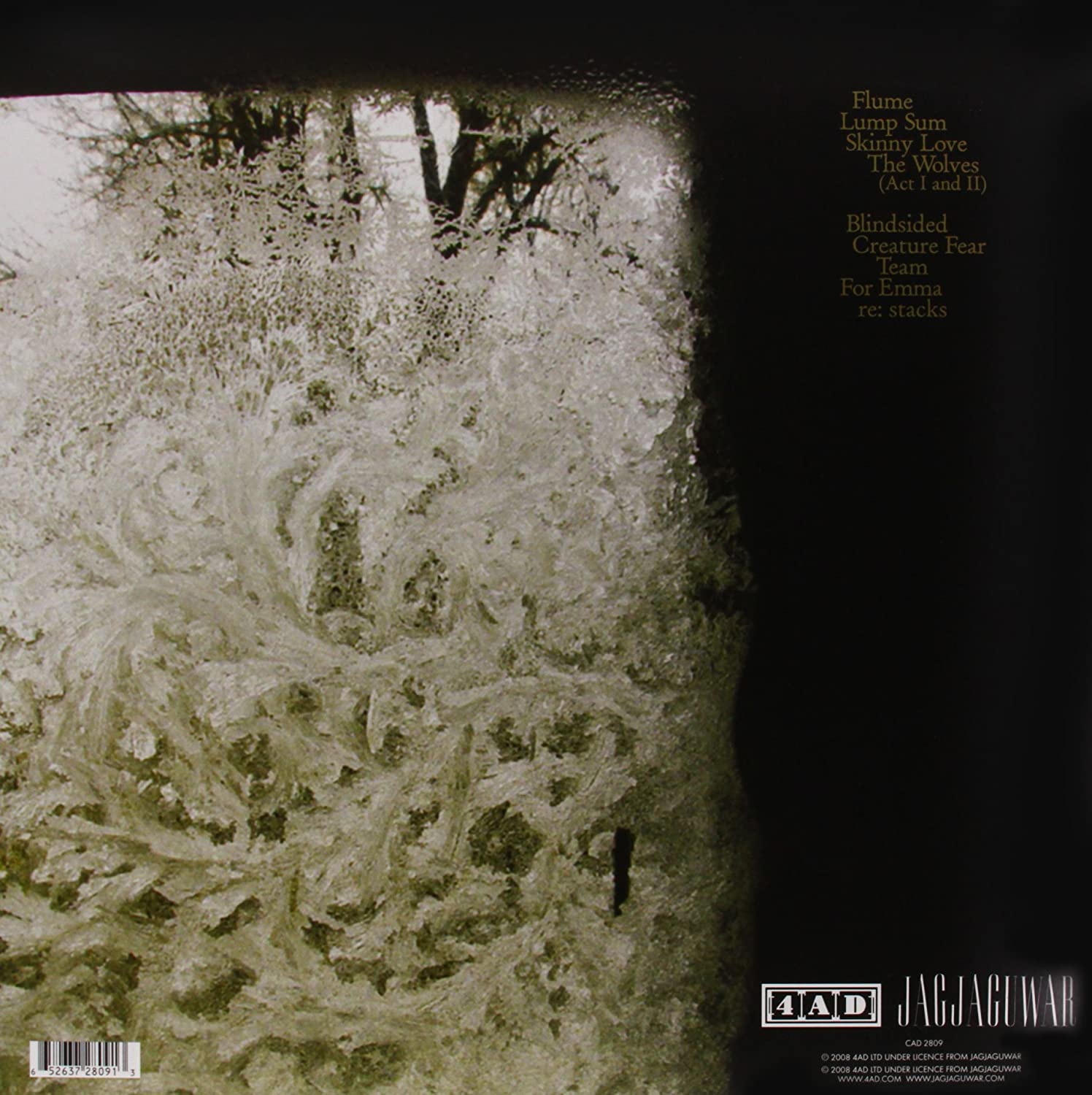 BON IVER - FOR EMMA, FOREVER AGO LP - Slika 2