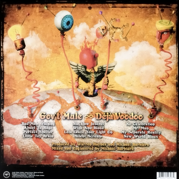 GOV'T MULE - DEJA VOODO ltd colored vinyl LP - Slika 3