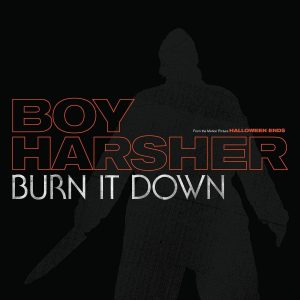 BOY HARSHER - BURN IT DOWN pumpkin orange vinyl 12''EP