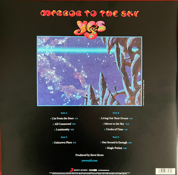 YES - MIRROR TO THE SKY gatefold vinyl LP2 - Slika 2