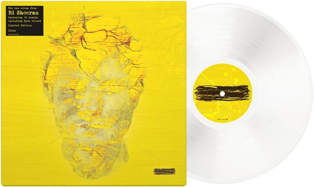 SHEERAN ED - (SUBTRACT) clear vinyl LP