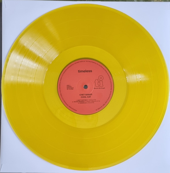 BAKER CHET - COOL CAT yellow vinyl LP - Slika 2