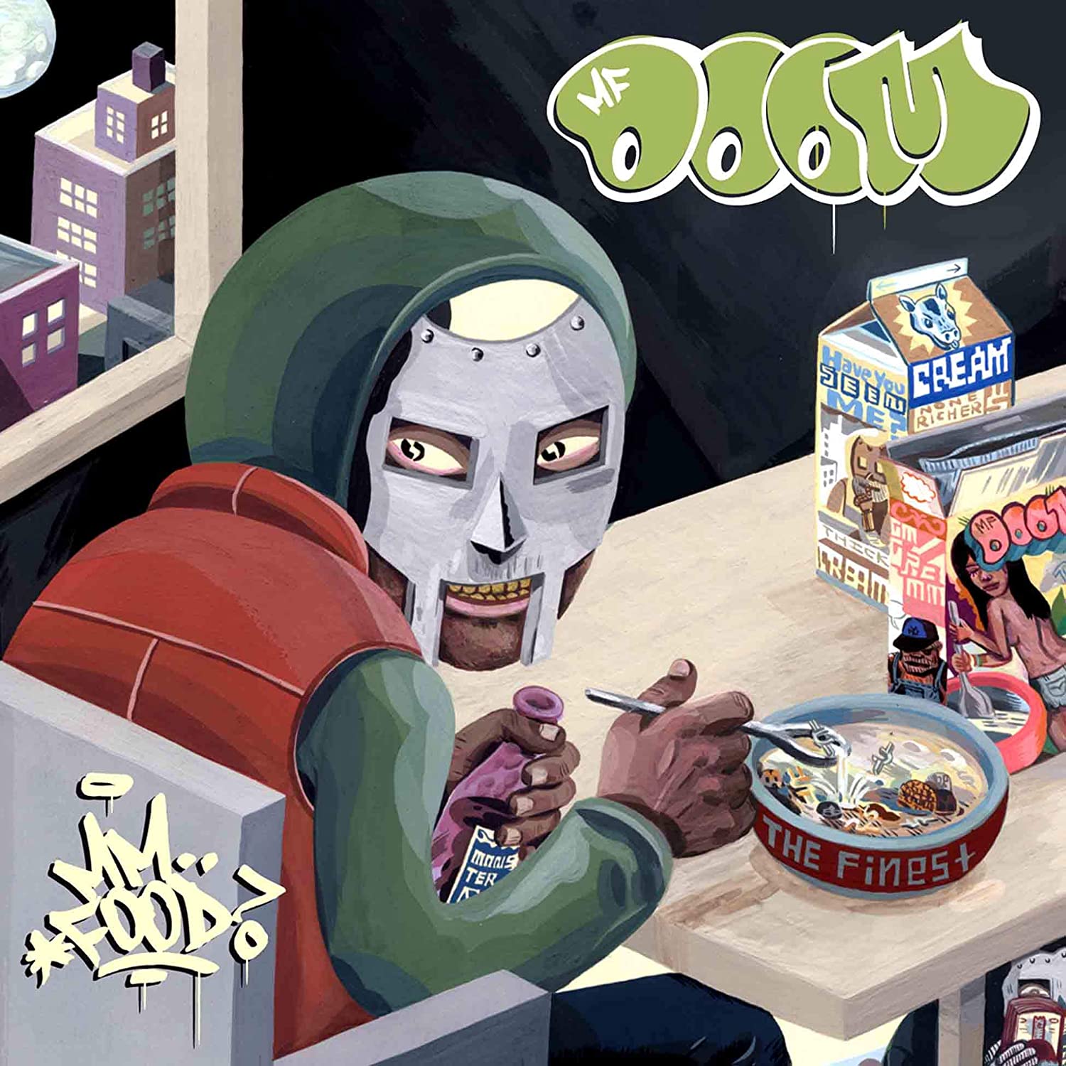 MF DOOM - MM FOOD green & pink vinyl LP2