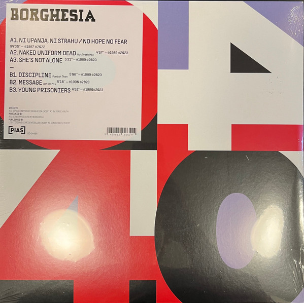 BORGHESIA - PIAS 40 12''EP