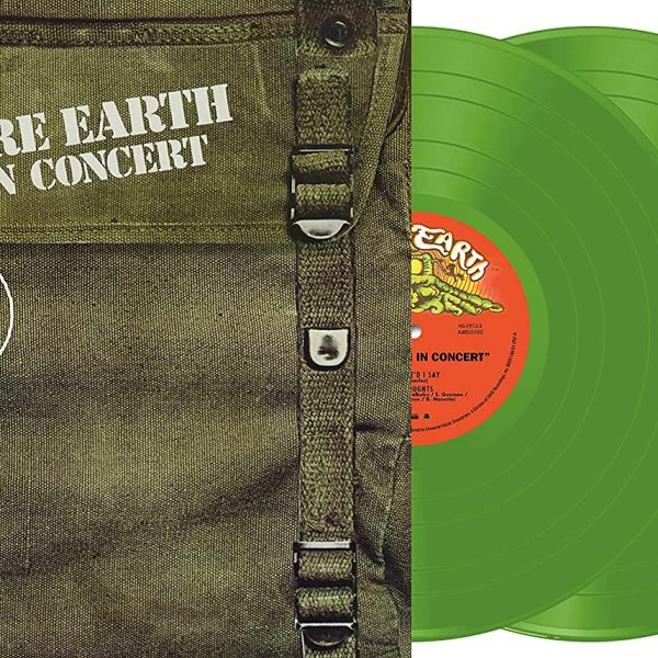 RARE EARTH - IN CONCERT opaque olive green vinyl LP2