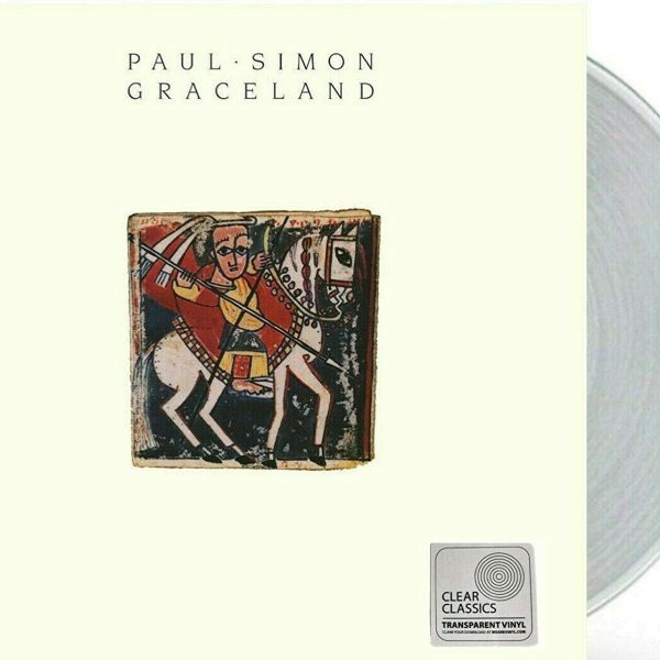 SIMON PAUL - GRACELAND clear transparent vinyl LP