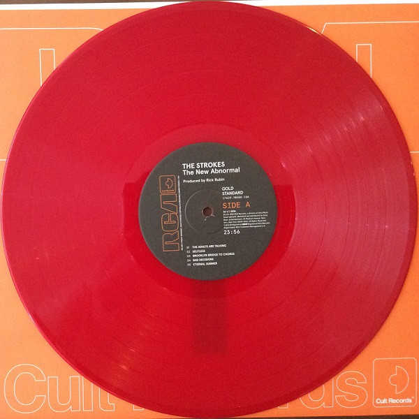 STROKES - NEW ABNORMAL ltd opaque red vinyl LP - Slika 2