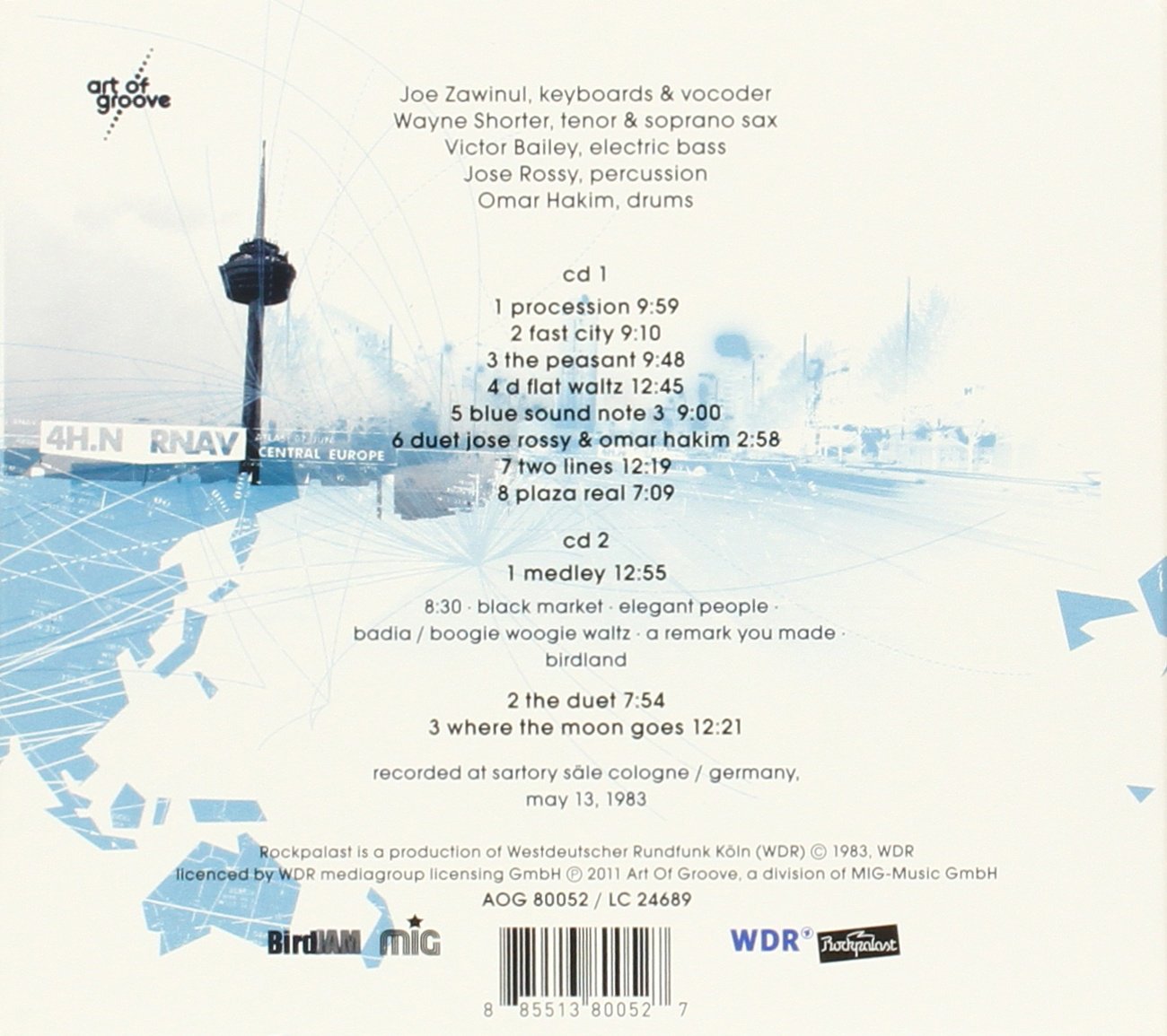 WEATHER REPORT - LIVE IN COLOGNE 1983 CD2 - Slika 2