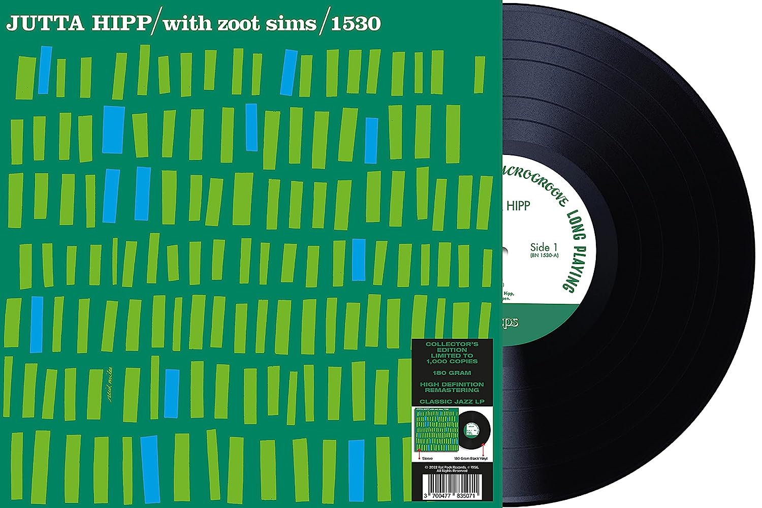 HIPP JUTTA - WITH ZOOT SIMS ltd LP