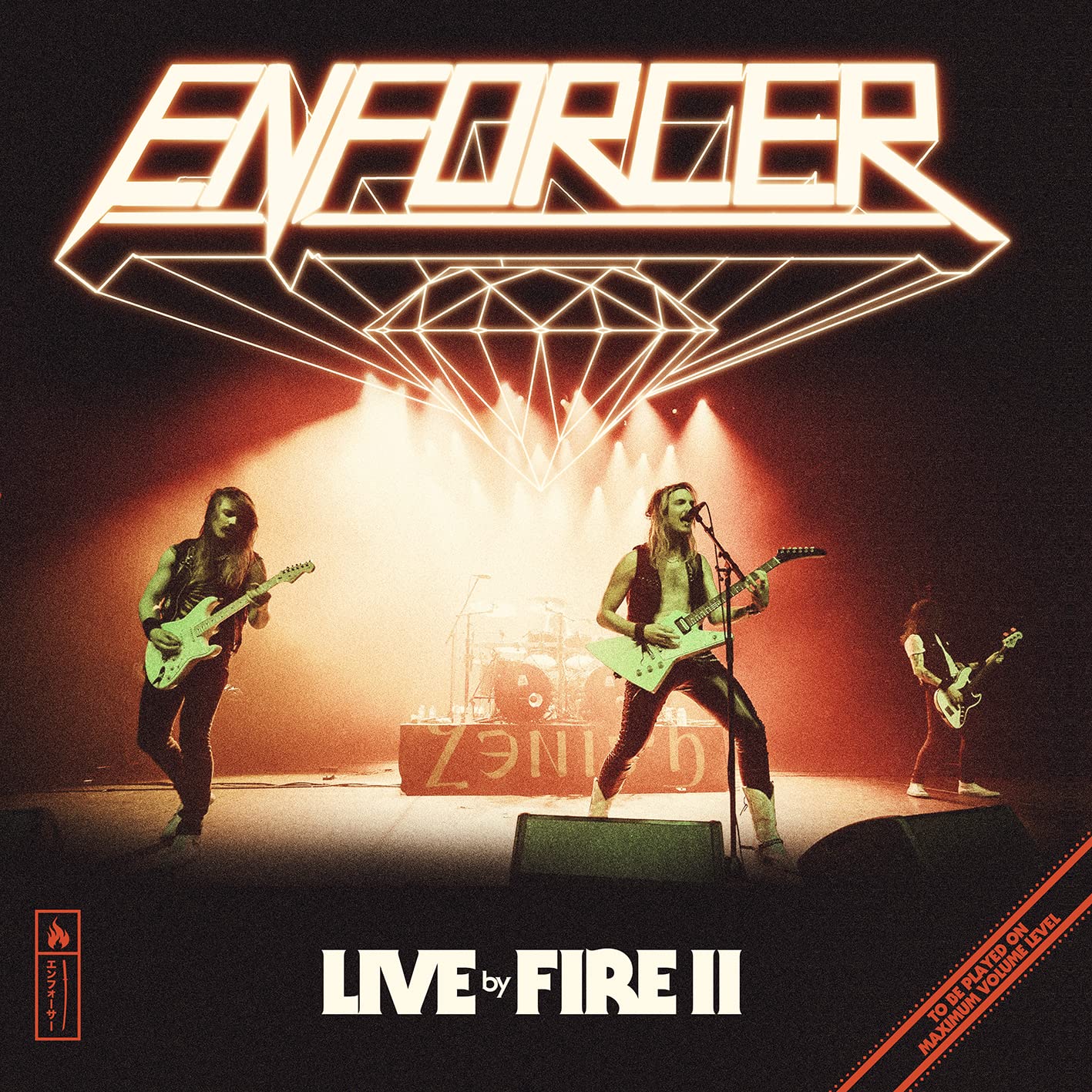 ENFORCER - LIVE BY FIRE II limited edition LP2