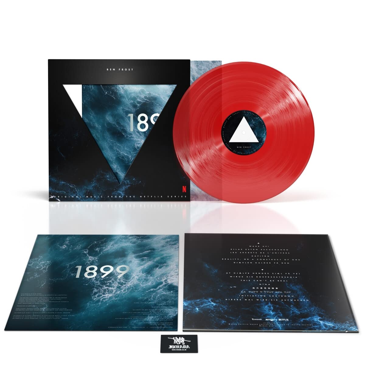 FROST BEN - 1899 translucent red vinyl LP