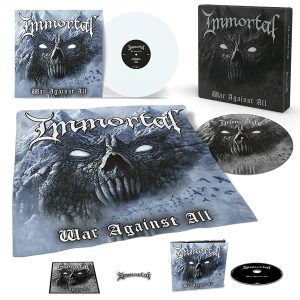 IMMORTAL - WAR AGAINST ALL (Ltd.Vinyl Box Merch) Limited Color vinyl, LP+CD+Merch, Box