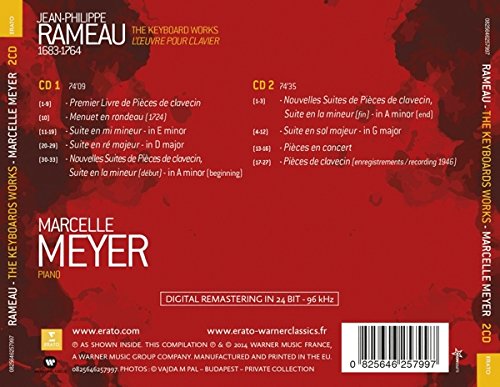 RAMEAU/MEYER - KEYBOARD WORKS CD2 - Slika 2