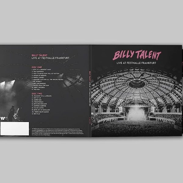 BILLY TALENT  - LIVE AT FESTHALLE FRANKFURT CD2