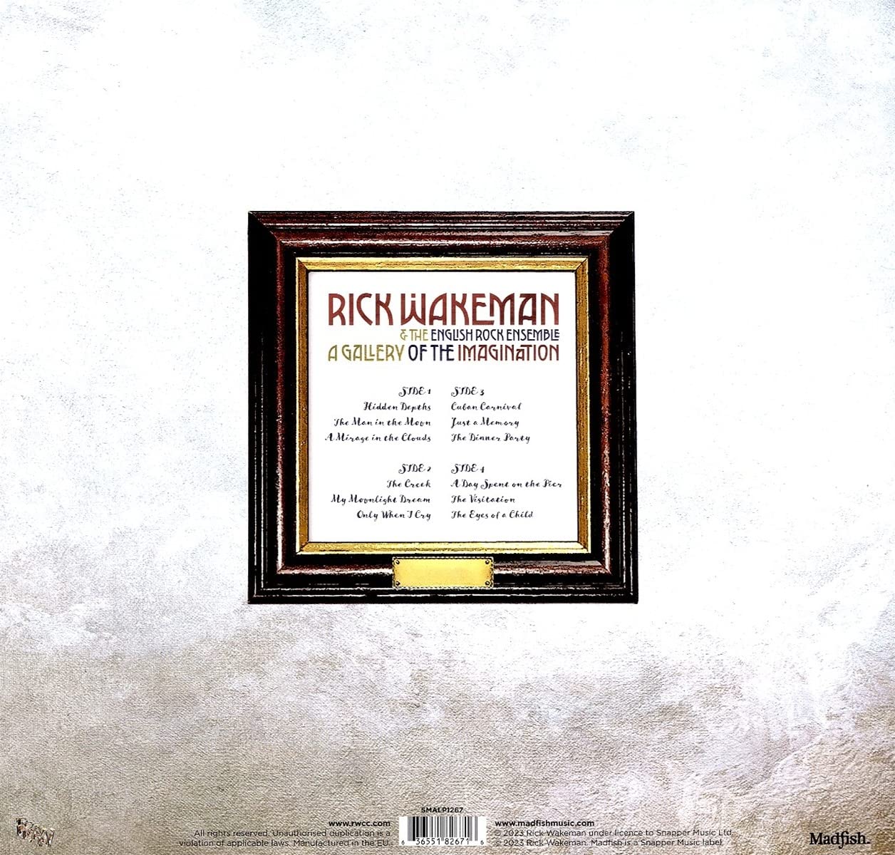 WAKEMAN RICK - GALLERY OF THE IMAGINATION LP2 - Slika 2