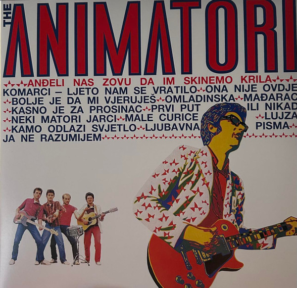 ANIMATORI - ANĐELI NAS ZOVU DA MI SKINEMO KRILA red vinyl LP