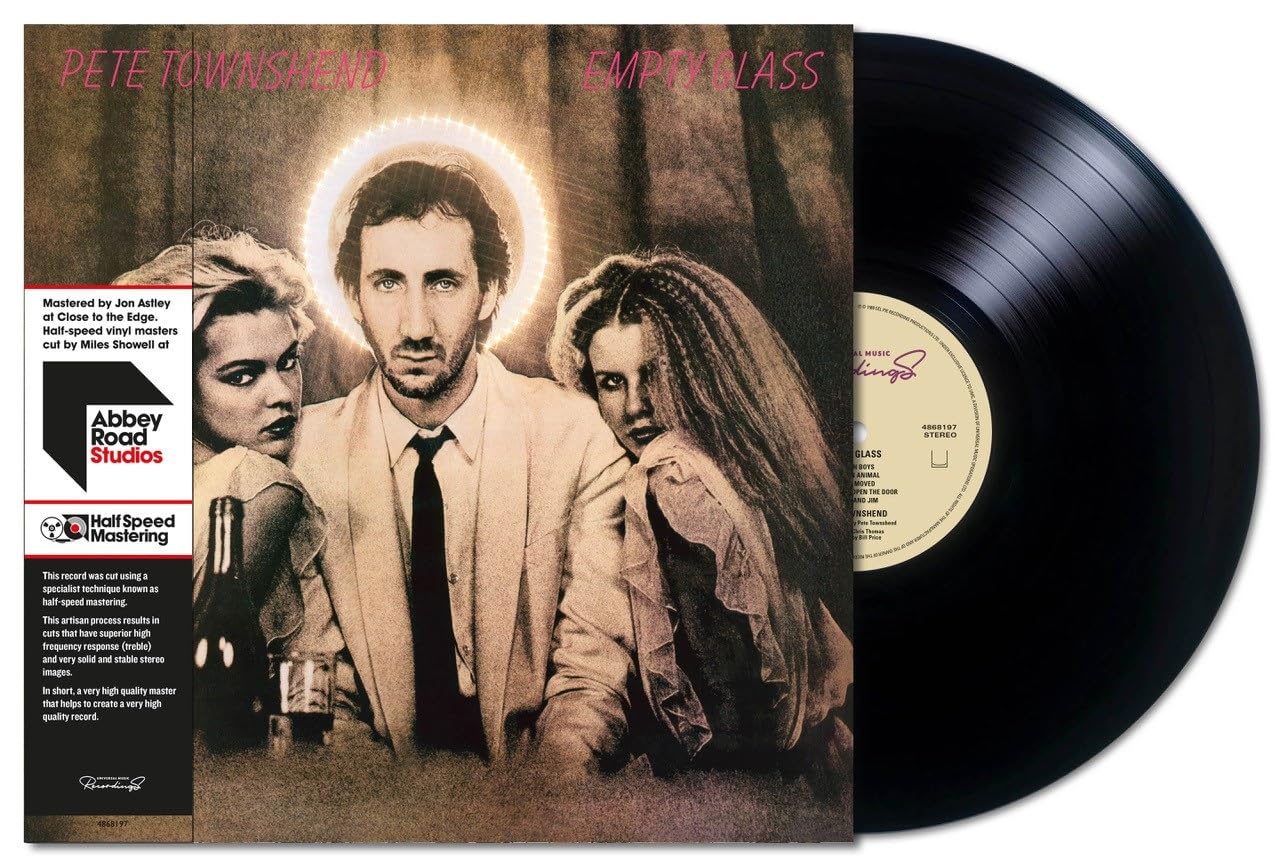 TOWNSHEND PETE - EMPTY GLASS half speed master LP