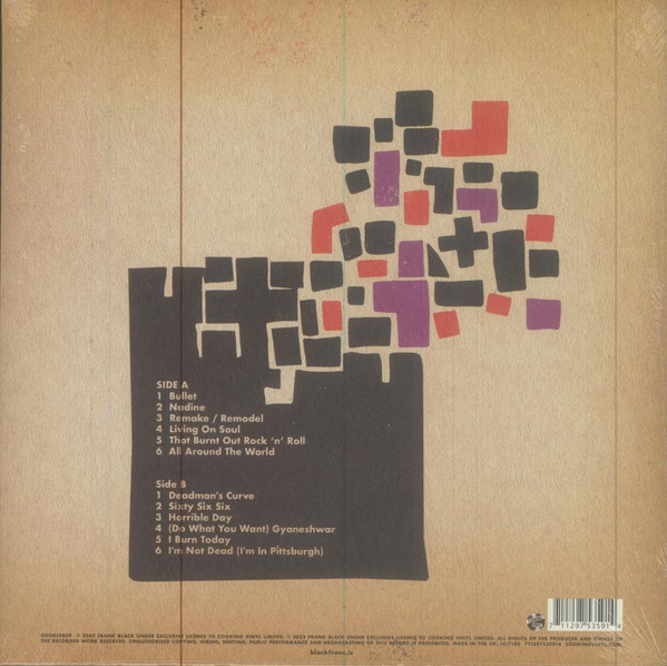BLACK FRANK - LIVE 2006 mandarin orange vinyl LP - Slika 2