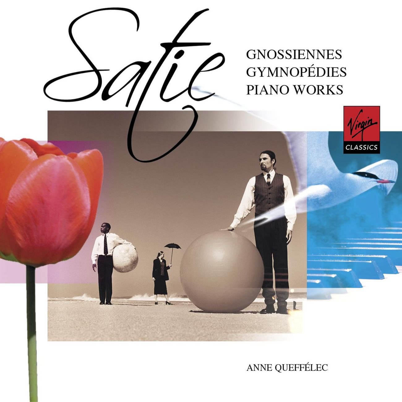 SATIE/QUEFFELEC - SATIE GNOSSIENNES GYMNOPEDIES CD