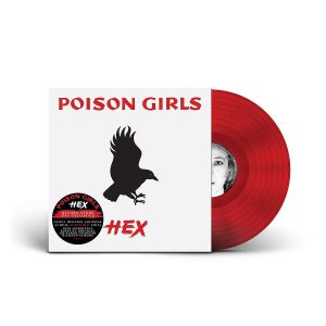 POISON GIRLS - HEX RSD blood red vinyl LP