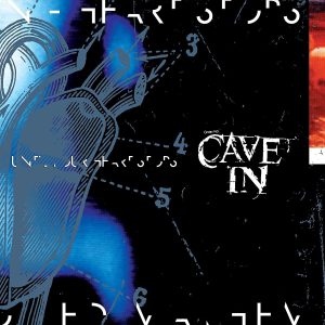 CAVE INN - UNTIL YOUR HEART STOPS red 6 blue vinyl LP2