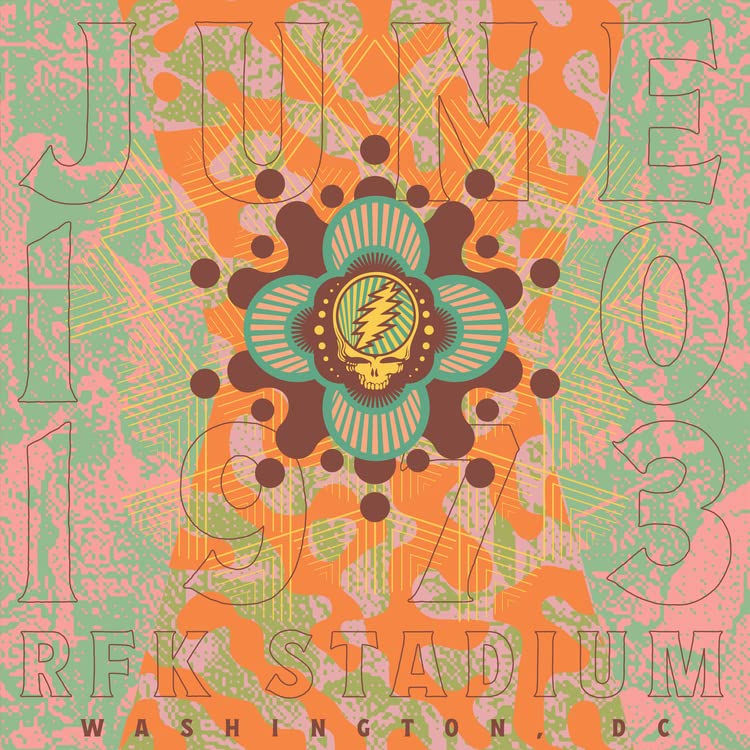 GRATEFUL DEAD - RFK STADIUM WASHINGTON, DC 6/10/1973 CD4
