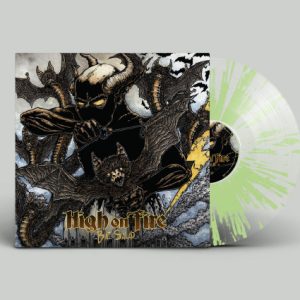 HIGH ON FIRE - BAT SALAD ltd green splettered vinyl 12EP