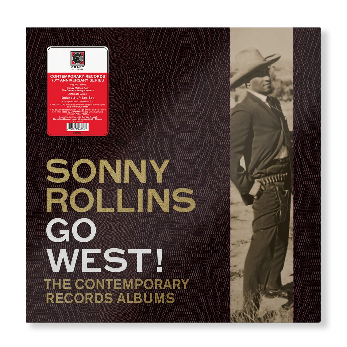 ROLLINS SONNY - GO WEST! - CONTEMPORARY RECORDS ALBUMS LP3 - Slika 2