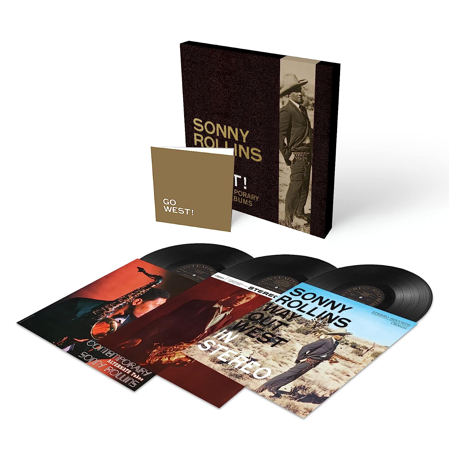 ROLLINS SONNY - GO WEST! - CONTEMPORARY RECORDS ALBUMS LP3