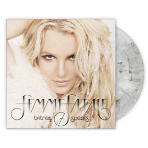 SPEARS BRITNY - FAMME FATALE ltd grey marble vinyl LP