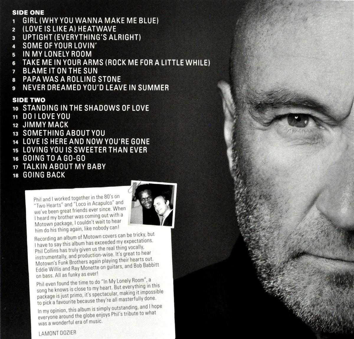 COLLINS PHIL - GOING BACK CD - Slika 2
