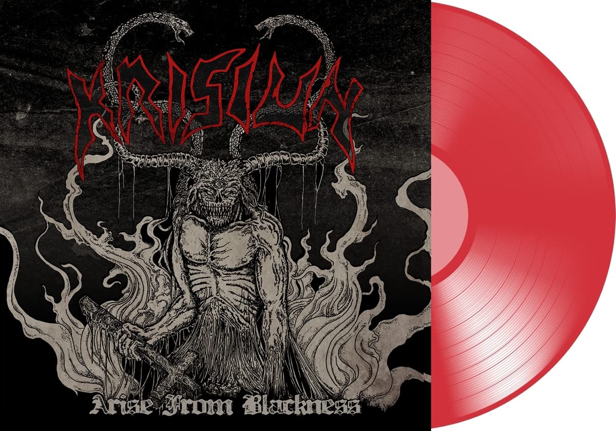 KRISIUN - ARISE FROM BLACKNESS transparent red vinyl LP