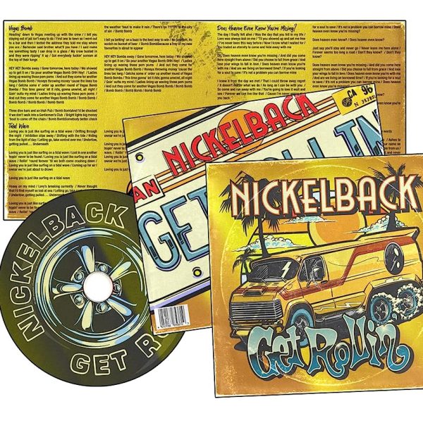NICKELBACK - GET ROLLIN CD