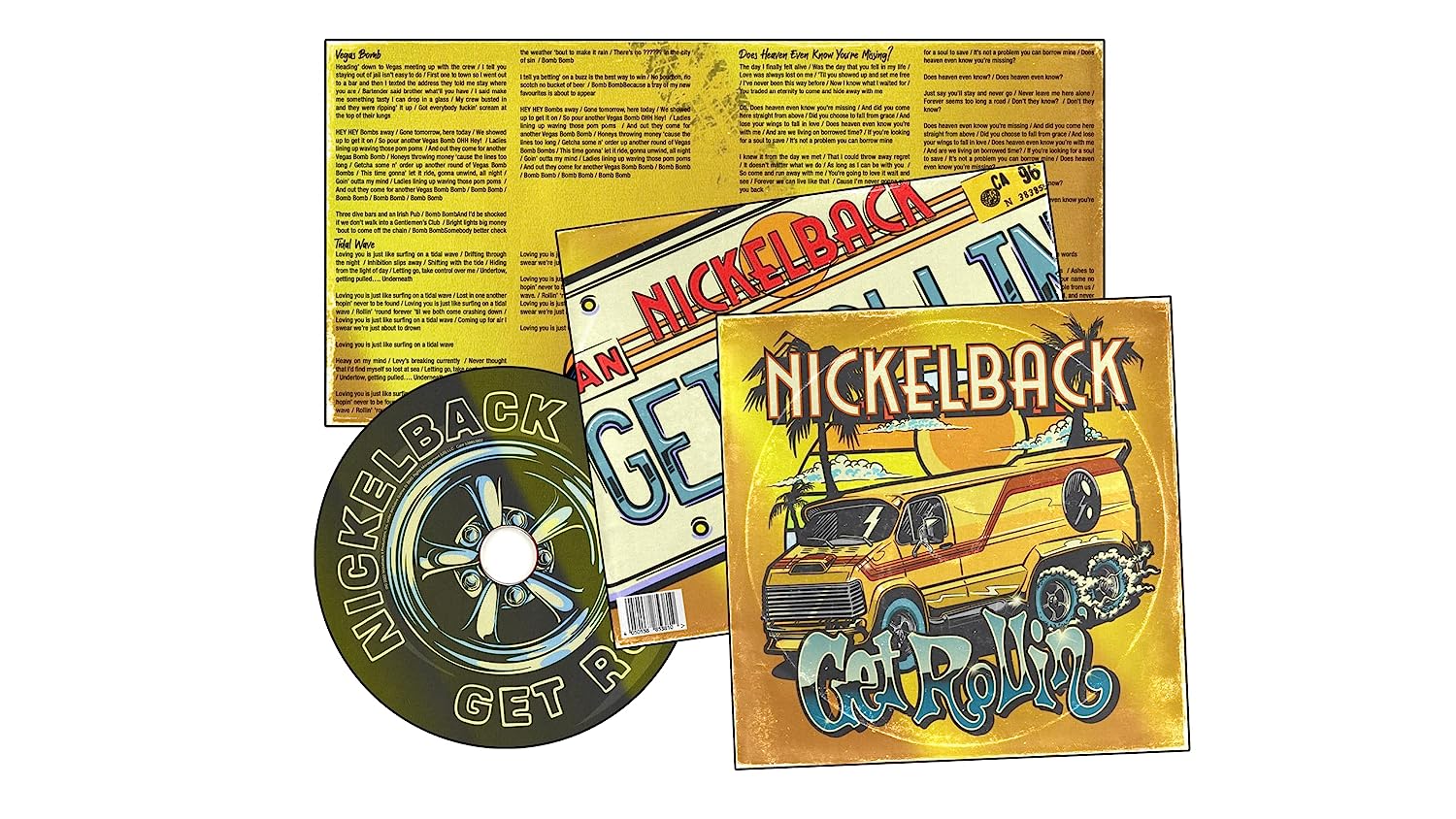 NICKELBACK - GET ROLLIN CD