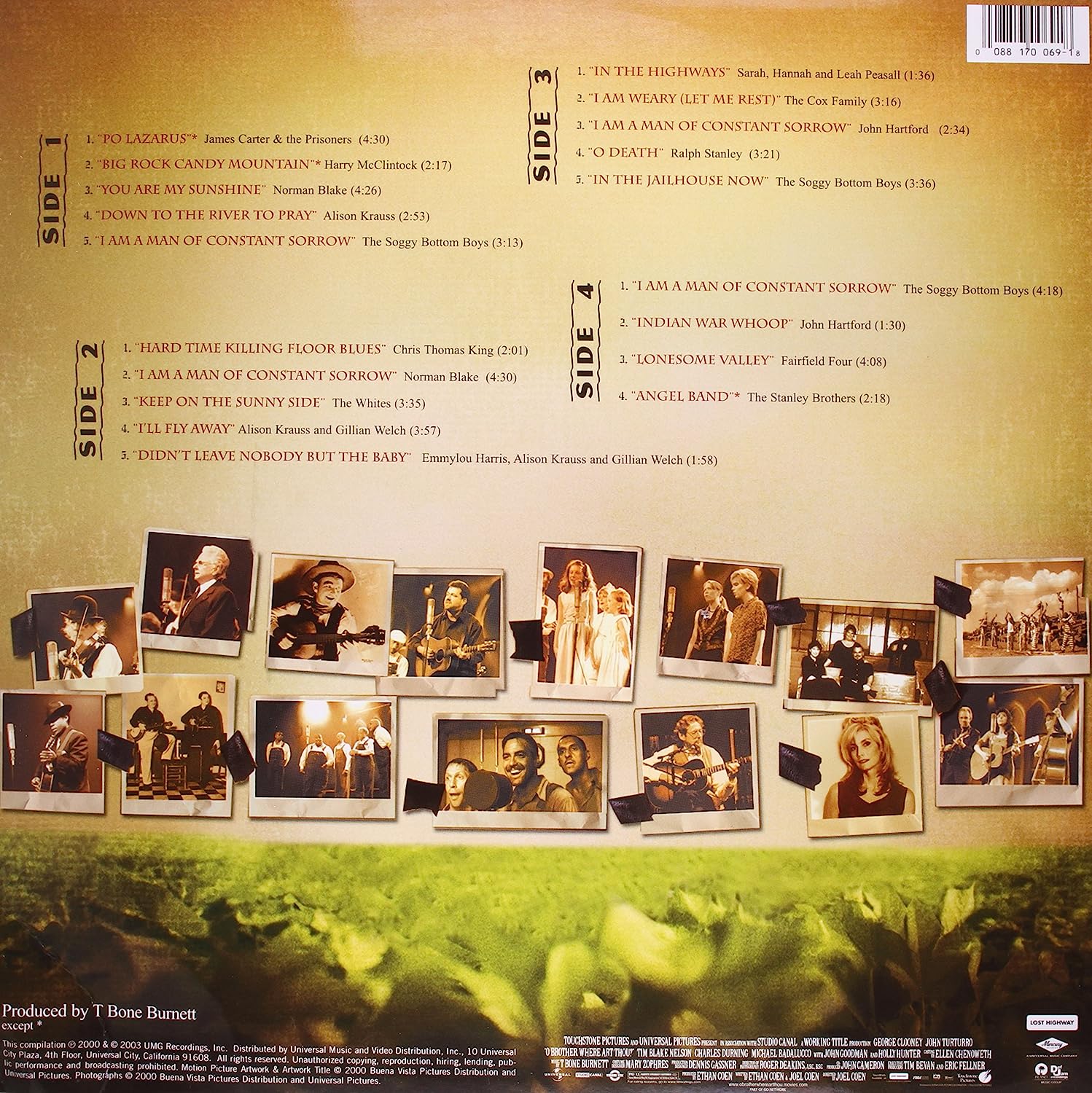 OST - O BROTHER, WHERE ART THOU? LP2 - Slika 2
