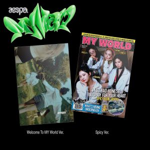 AESPA - MY WORLD 3rd MINI ALBUM limited edition CD (Zine Version)