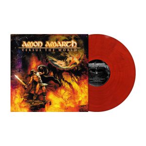 AMON AMARTH - VERSUS THE WORLD red marbeled vinyl LP
