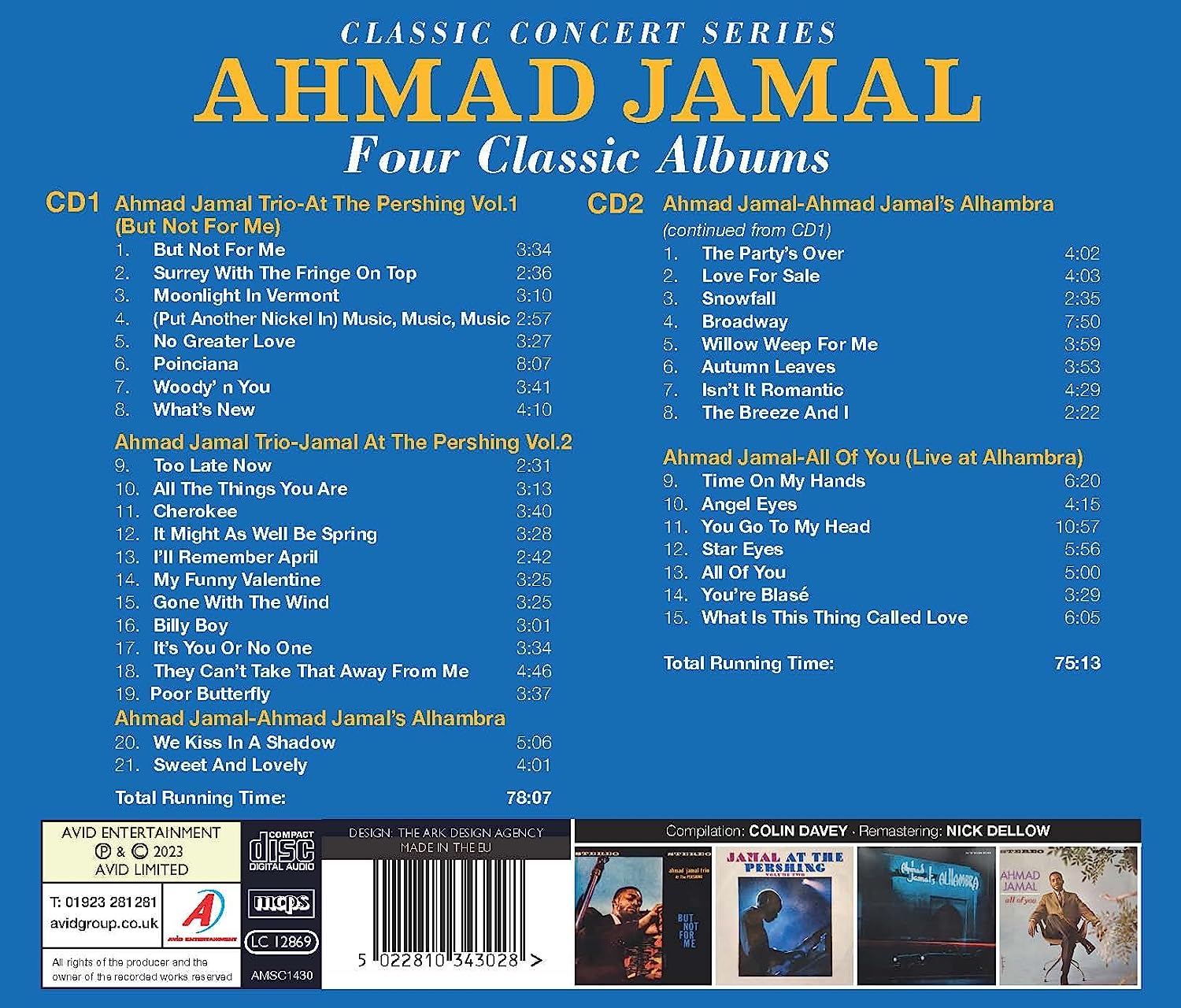 JAMAL AHMAD - FOUR CLASSIC ALBUMS CD2 - Slika 2
