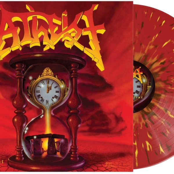 ATHEIST - PIECE OF TIME brown/yellow splattered vinyl LP