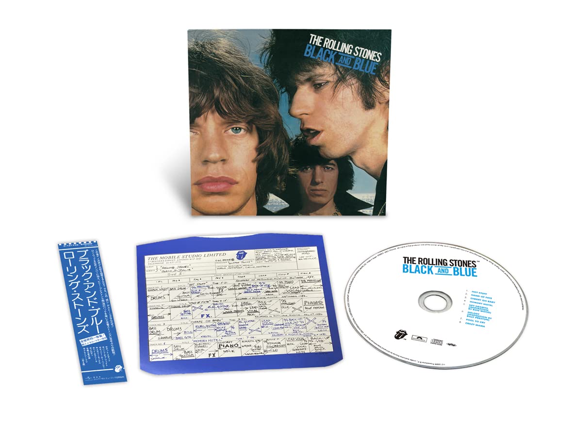 ROLLING STONES - BLACK AND BLUE japan CD