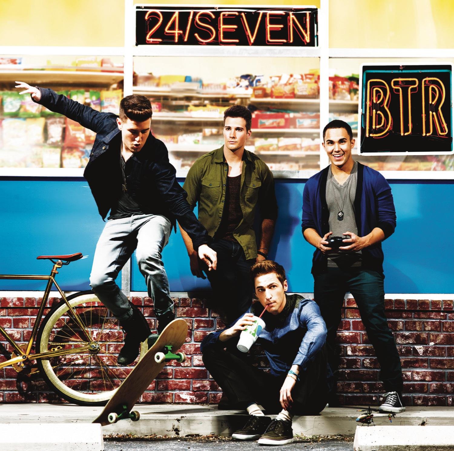 BIG TIME RUSH - 24/SEVEN CD
