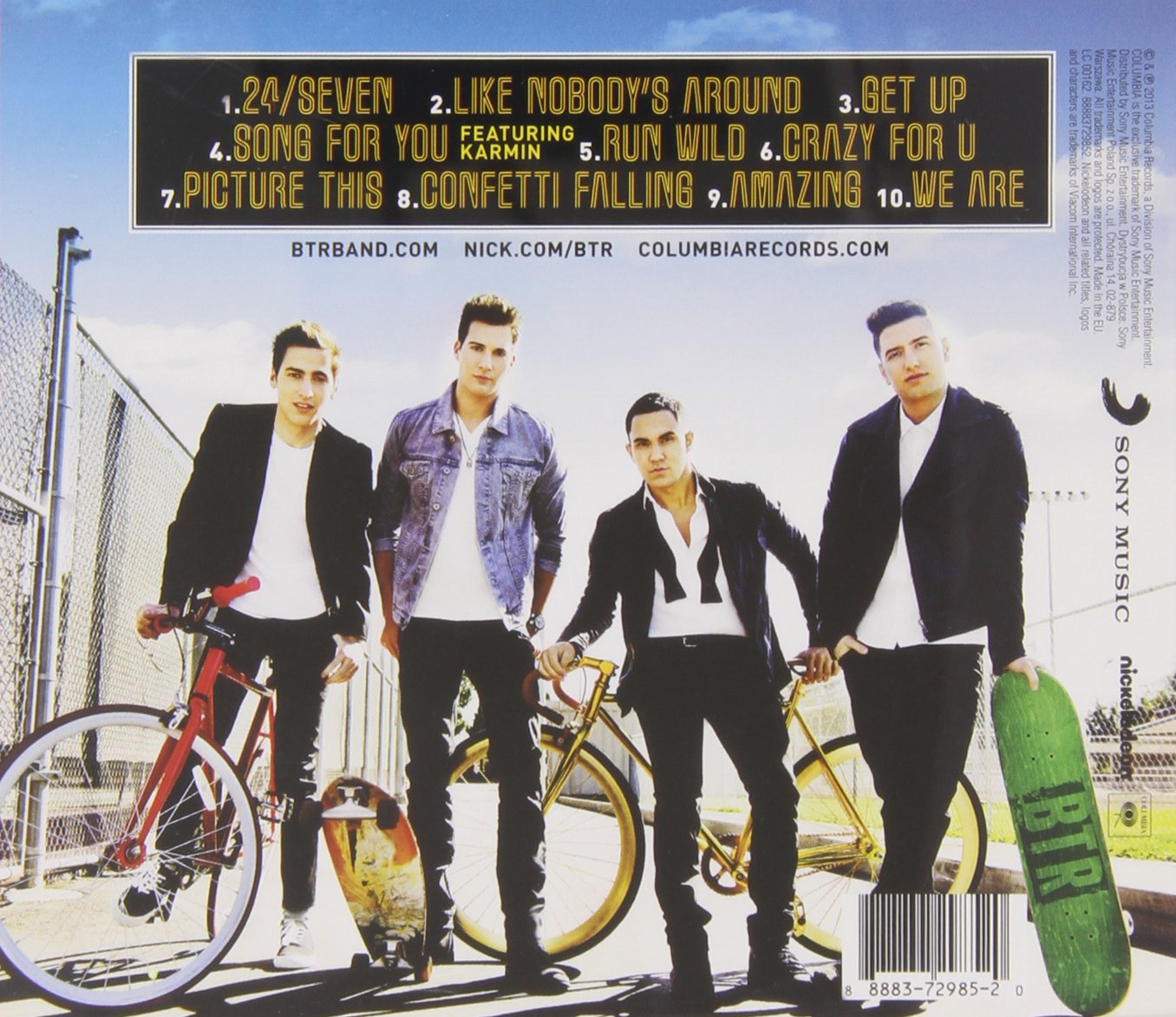 BIG TIME RUSH - 24/SEVEN CD - Slika 2