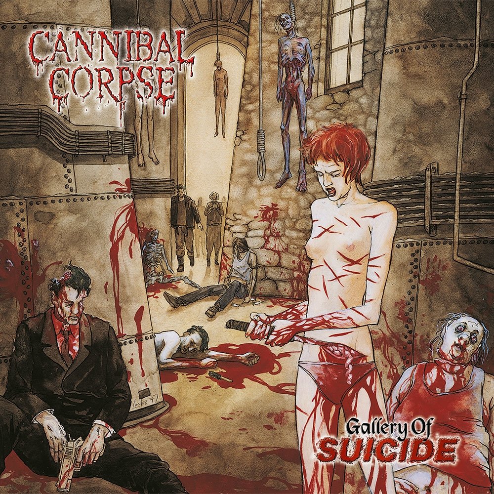CANNIBAL CORPSE - GALLERY OF SUICIDE LP