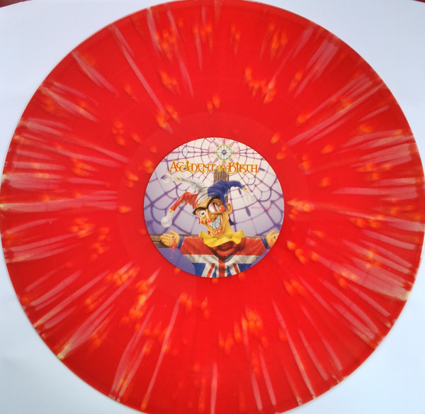 DICKINSON BRUCE - ACCIDENT OF BIRTH ltd red/yellow splattered vinyl LP2 - Slika 2
