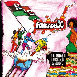 FUNKADELIC - ONE NATION UNDER THE GROOVE vinyl replica CD