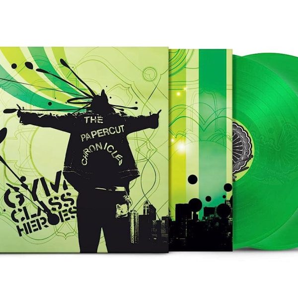GYM CLASS HEROES - PAPERCUT CHRONICLES emerald vinyl 2LP