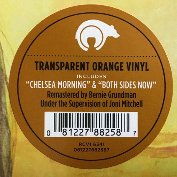 MITCHELL JONI - CLOUDS transparent orange vinyl LP - Slika 2