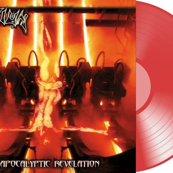 KRISIUN - APOCALYPTIC REVELATION transparent red vinyl LP