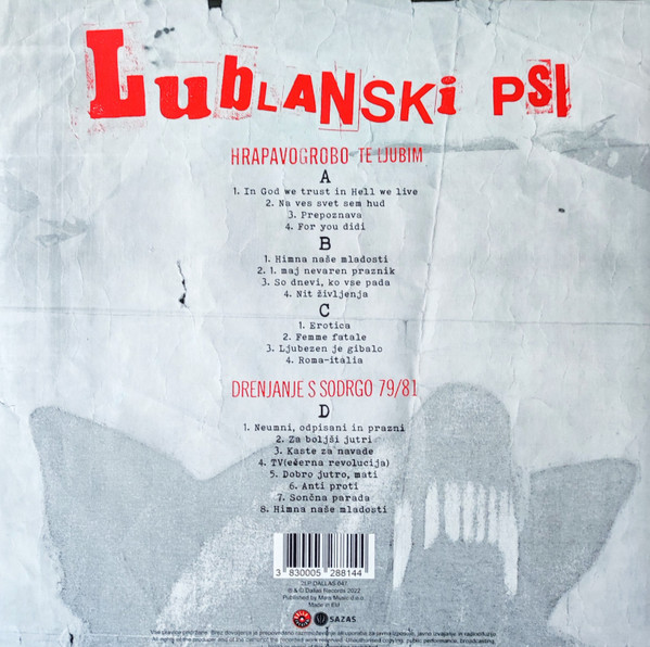 LUBLANSKI PSI - HRAPAVOGROBO TE LJUBIM LP2 - Slika 2